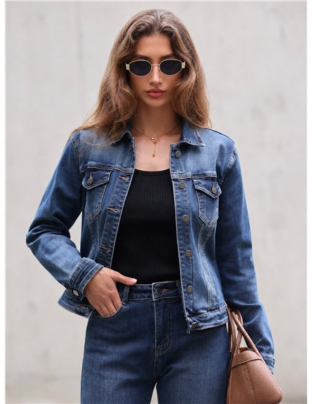 Giacca di jeans classica