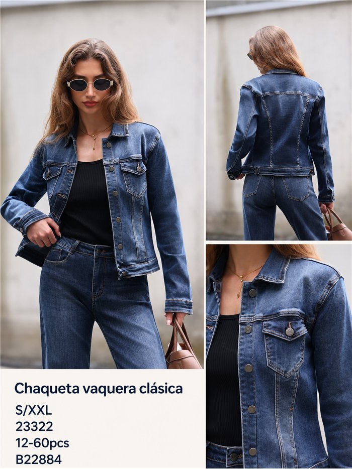 Giacca di jeans classica