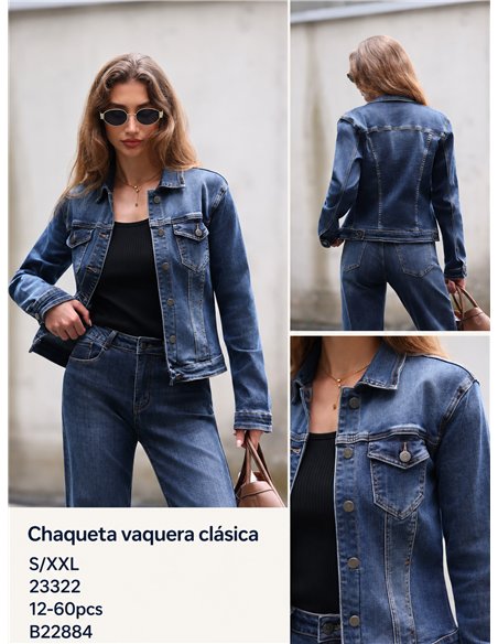 Giacca di jeans classica