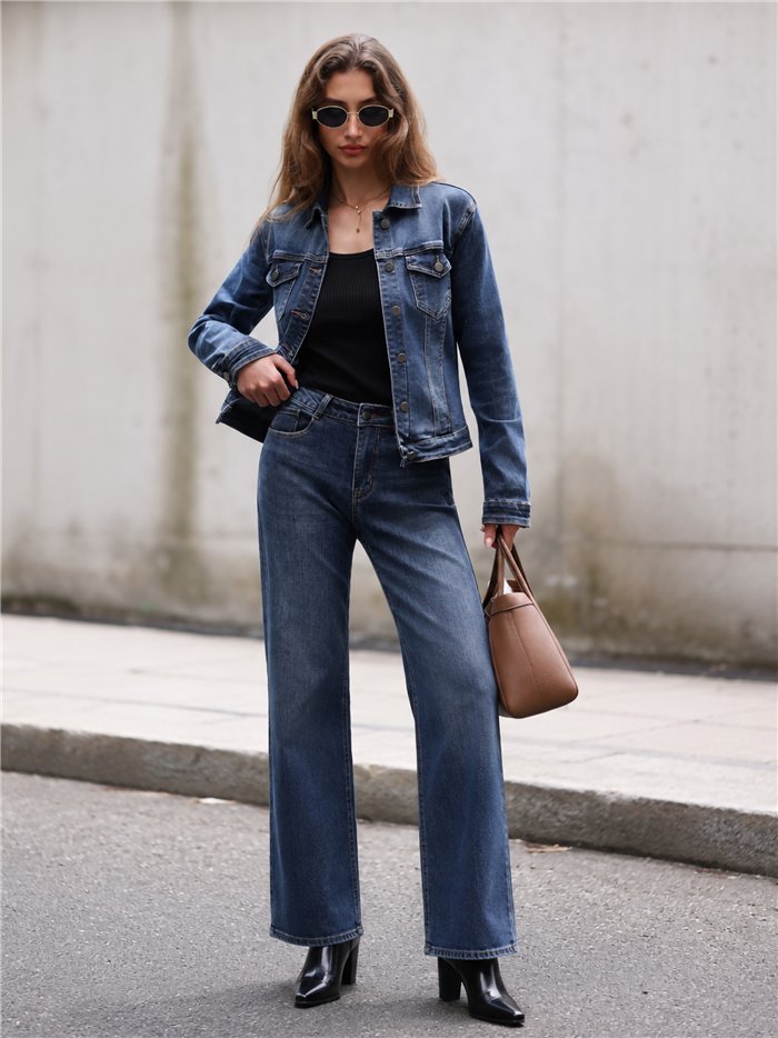 Giacca di jeans classica