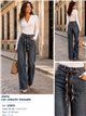 jeans basic con cintura intrecciata