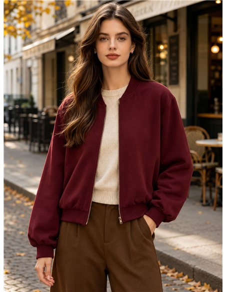 Giacca bomber semplice