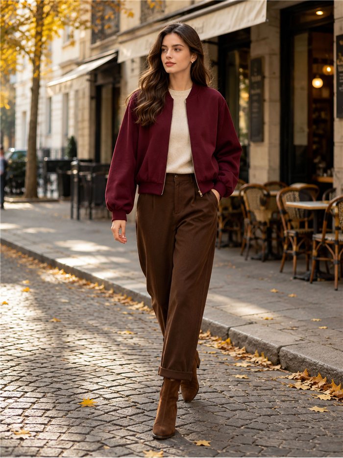 Giacca bomber semplice
