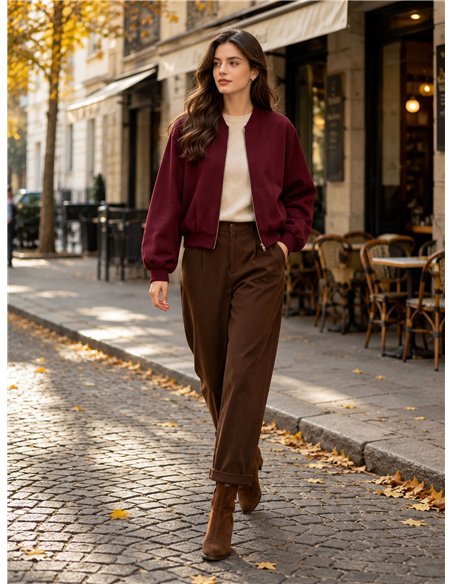 Giacca bomber semplice