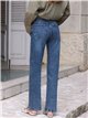 jeans basic a gamba larga