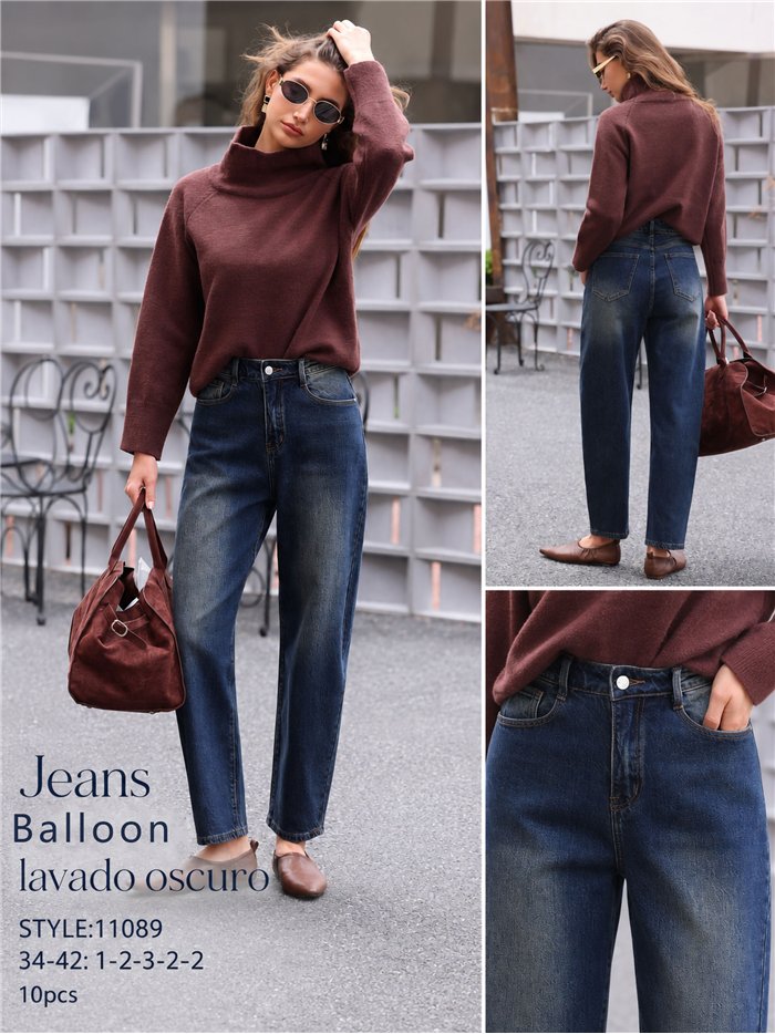 Jeans vintage a palloncino