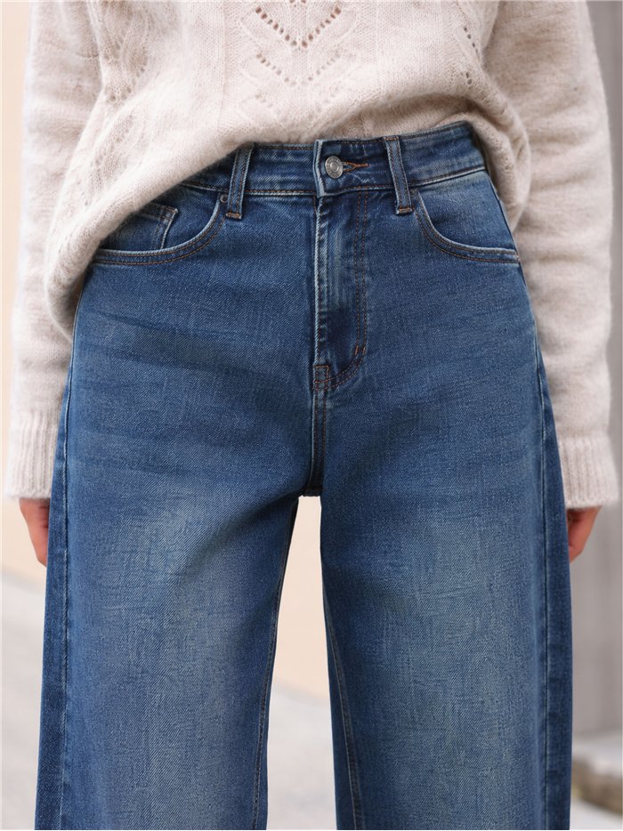 Jeans effetto lavaggio a palloncino