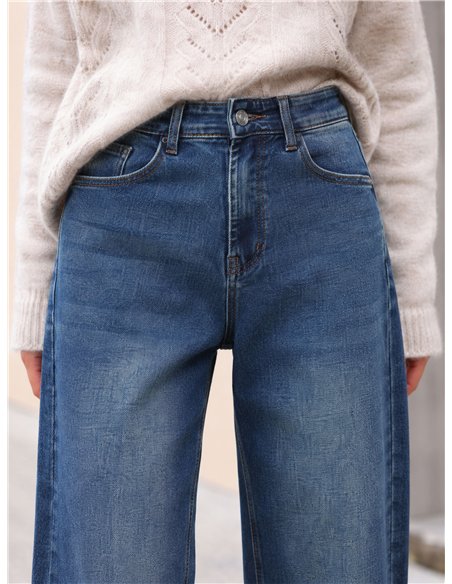 Jeans effetto lavaggio a palloncino
