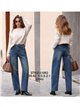 Jeans effetto lavaggio a palloncino