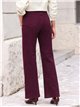 Jeans a gamba dritta color bordeaux