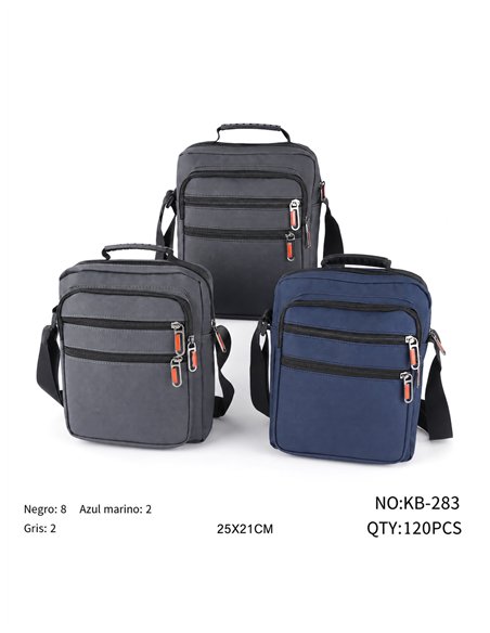 Multi-pocket urban crossbody bag