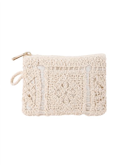 Mini crochet coin pouch