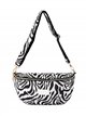 sac bandoulière rembourré à imprimé animal