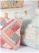 Borsa shopper trapuntata a patchwork