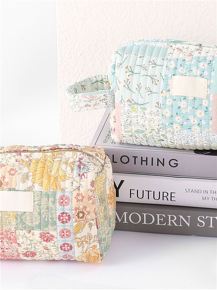 Neceser acolchado patchwork