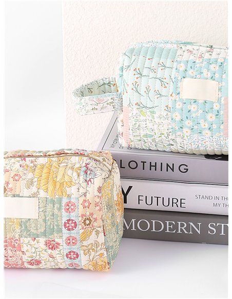 Neceser acolchado patchwork