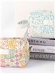 Trousse de toilette matelassée patchwork