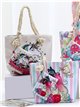 Kids unicorn beach tote with rope handles
