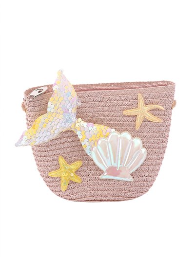 Kids sequin mermaid crossbody bag