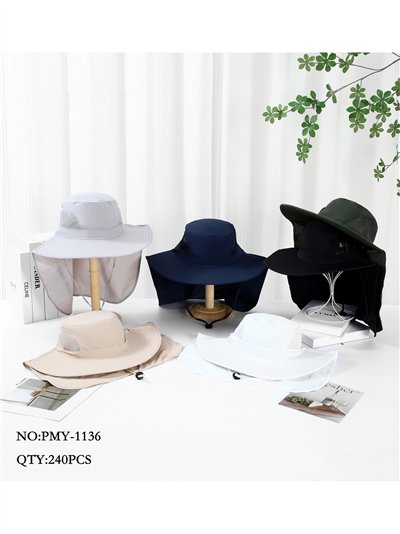 Sombrero con cubrecuello 2