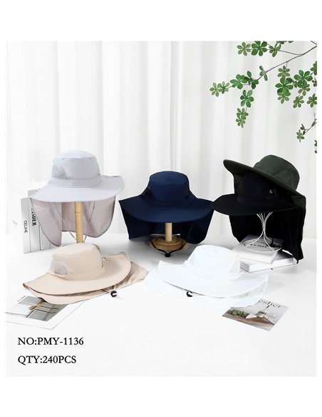 Sombrero con cubrecuello