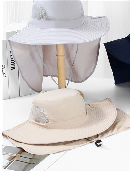 Sombrero con cubrecuello