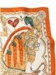 Pañuelo satinado estampado caballos