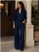 Conjunto camisa vaquera y pantalón wide leg