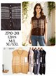 Chaleco de punto jacquard