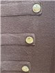 Chaqueta militar de punto con botones dorados