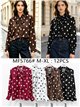 Blusa de lunares con lazada