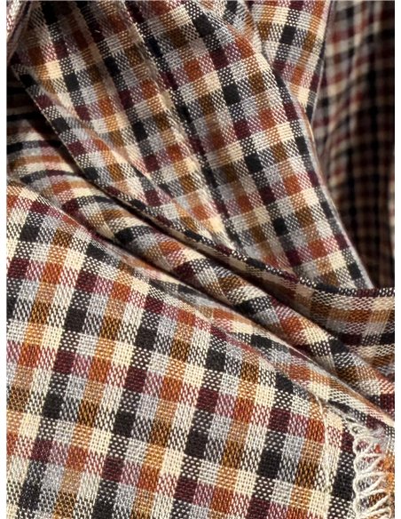 Blusa de cuadros con lazo