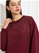 Sudadera strass degradado