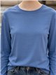 einfaches langärmeliges T-Shirt