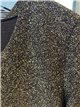 Metallic-T-Shirt mit V-Ausschnitt