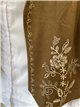 Conjunto camisa y chaleco bordado