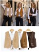 Set aus Hemd und Weste mit Paisley-Stickerei