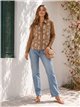 Camisa bordada floral