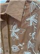 Camisa bordada floral