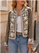 Chaqueta bordada floral