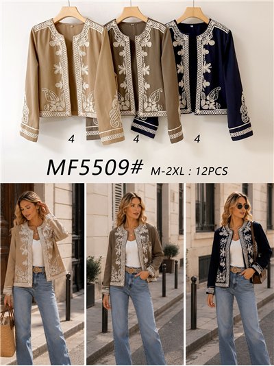 Boho embroidered jacket 2