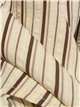 Blusa rayas con lazada y volante