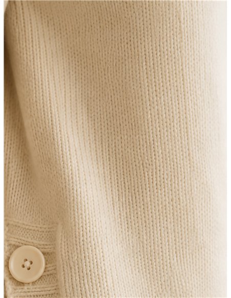 Jersey de punto con costura central