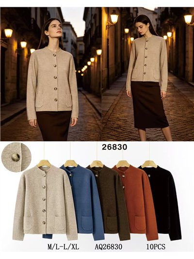 Chaqueta de punto con botones 2