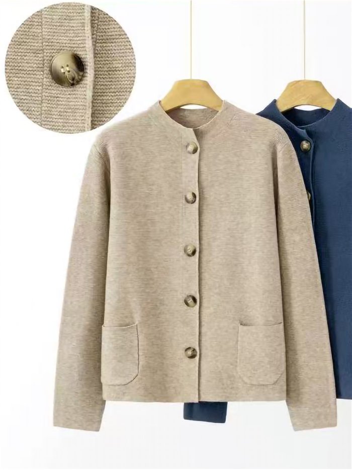 Chaqueta de punto con botones