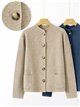 Chaqueta de punto con botones