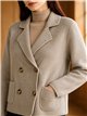 Chaqueta de punto estilo blazer