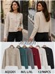 Gold button knit jacket