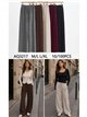 Pantaloni in maglia a gamba larga con coulisse