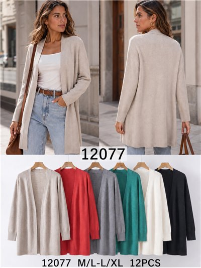 Feinstrick-Strickjacke 2